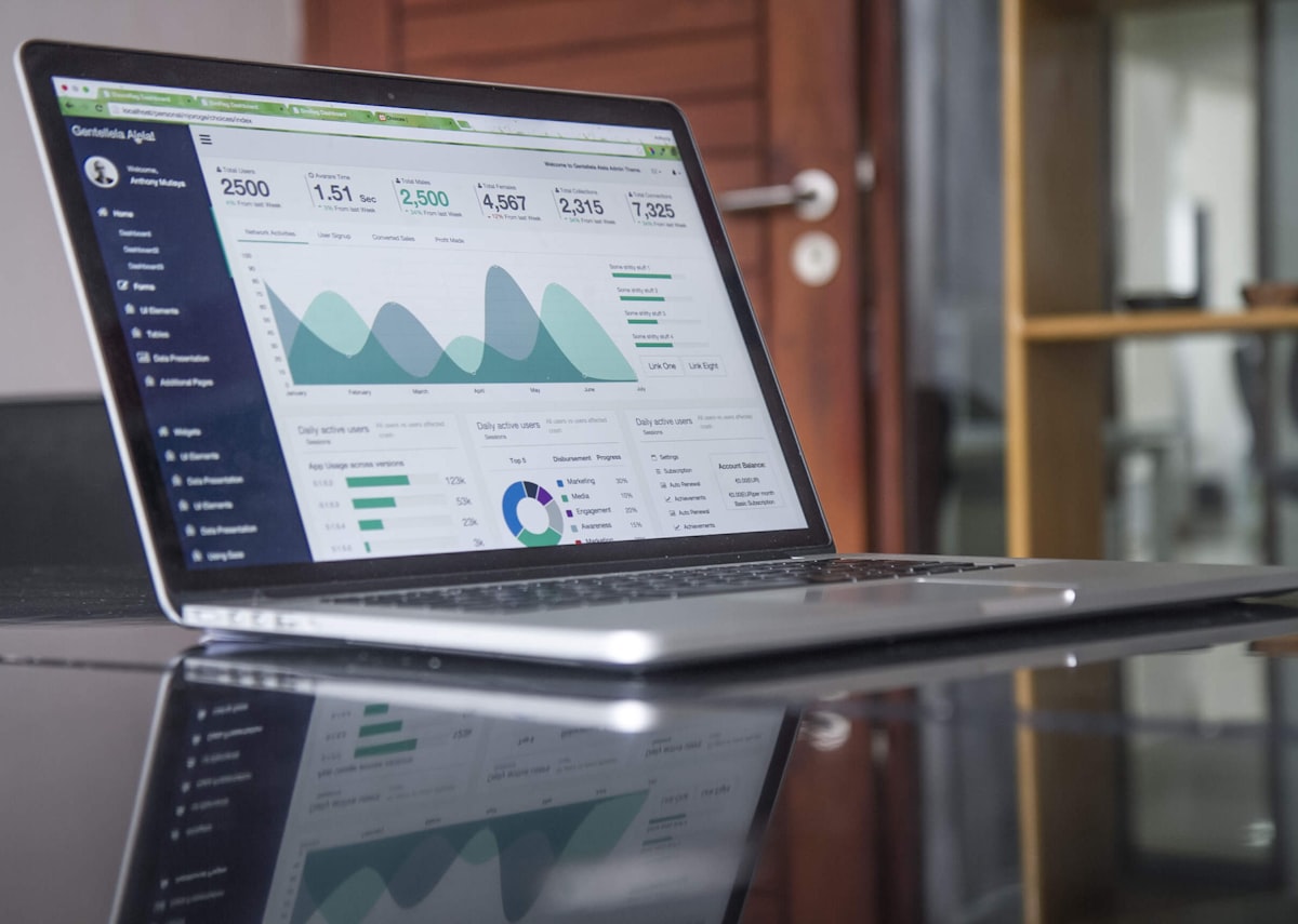 Accounting data migration services — professional analytics dashboard